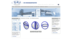 Desktop Screenshot of bms-biegetechnik.de